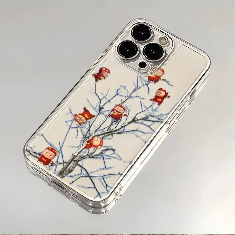 GG Bond Pig Man Tree Transparent Phone Case For iPhone 16 15 11 12 14 13 Pro Max Mini X XSMax XR 7 8 Plus SE4 16e Silica Covers
GG Bond Pig Man Tree Transparent Phone Case For iPhone 16 15 11 12 14 13 Pro Max Mini X XSMax XR 7 8 Plus SE4 16e Silica Covers