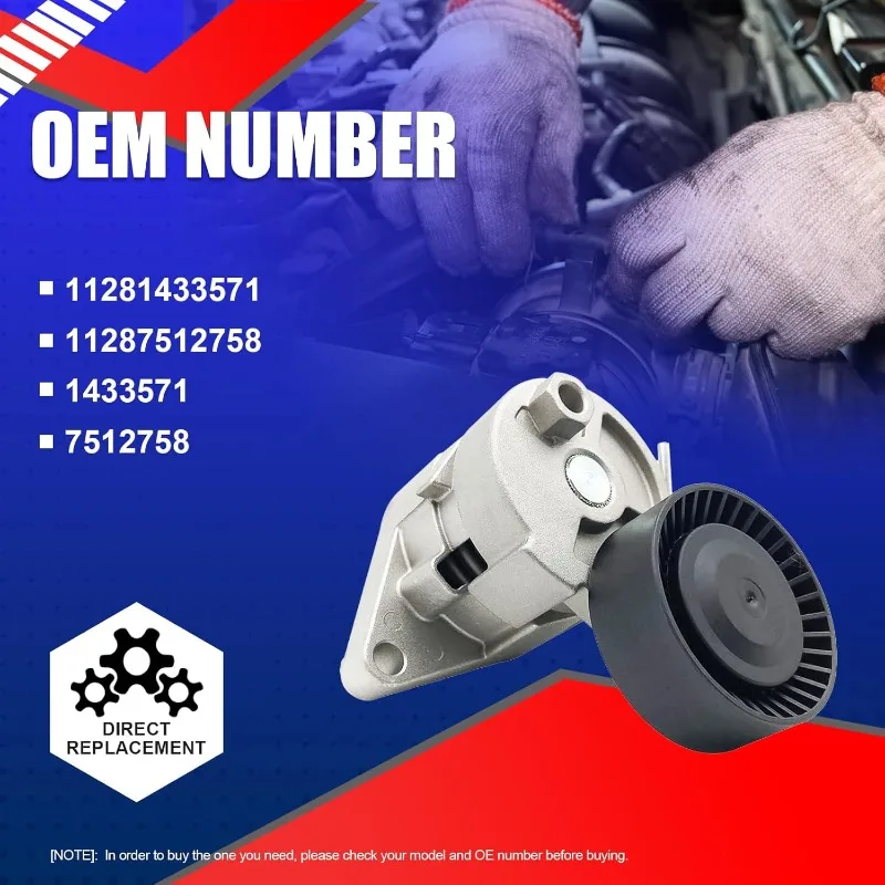 Belt Tensioner Assembly for BMW 323Ci 323i 323is 323ti 325Ci 325i 325xi 328Ci 328i 328i 330Ci 330i 330xi 525i ,11281433571
Belt Tensioner Assembly for BMW 323Ci 323i 323is 323ti 325Ci 325i 325xi 328Ci 328i 328i 330Ci 330i 330xi 525i ,11281433571