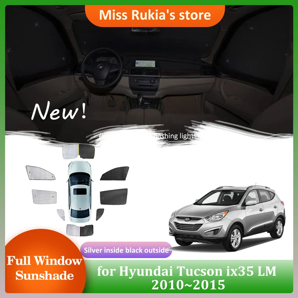Car Sunshades for Hyundai Tucson ix35 LM 2010~2015 2011 2012 Roof Windows Sun Visor Windshield Curtain Sunroof Cover Accessories
Car Sunshades for Hyundai Tucson ix35 LM 2010~2015 2011 2012 Roof Windows Sun Visor Windshield Curtain Sunroof Cover Accessories