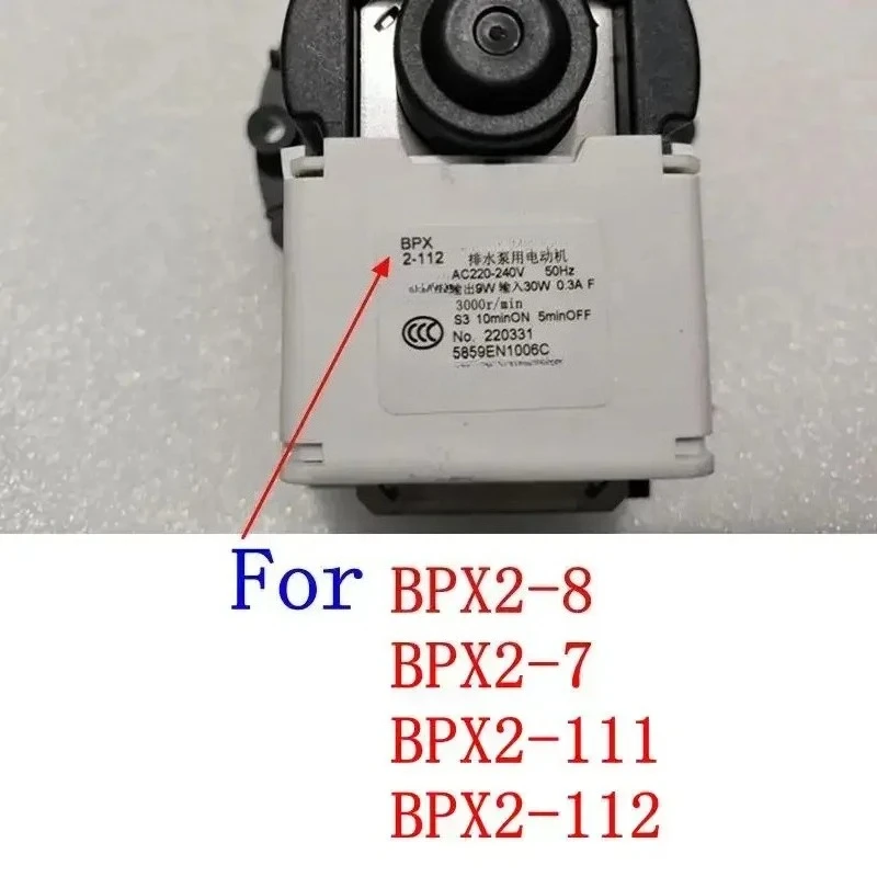 AC220-240V Drain Motor BPX2-8 5859EN1004B Drain Pump Motor suitable for LG Drum Washing Machine WD-T12235 Repair Parts
AC220-240V Drain Motor BPX2-8 5859EN1004B Drain Pump Motor suitable for LG Drum Washing Machine WD-T12235 Repair Parts