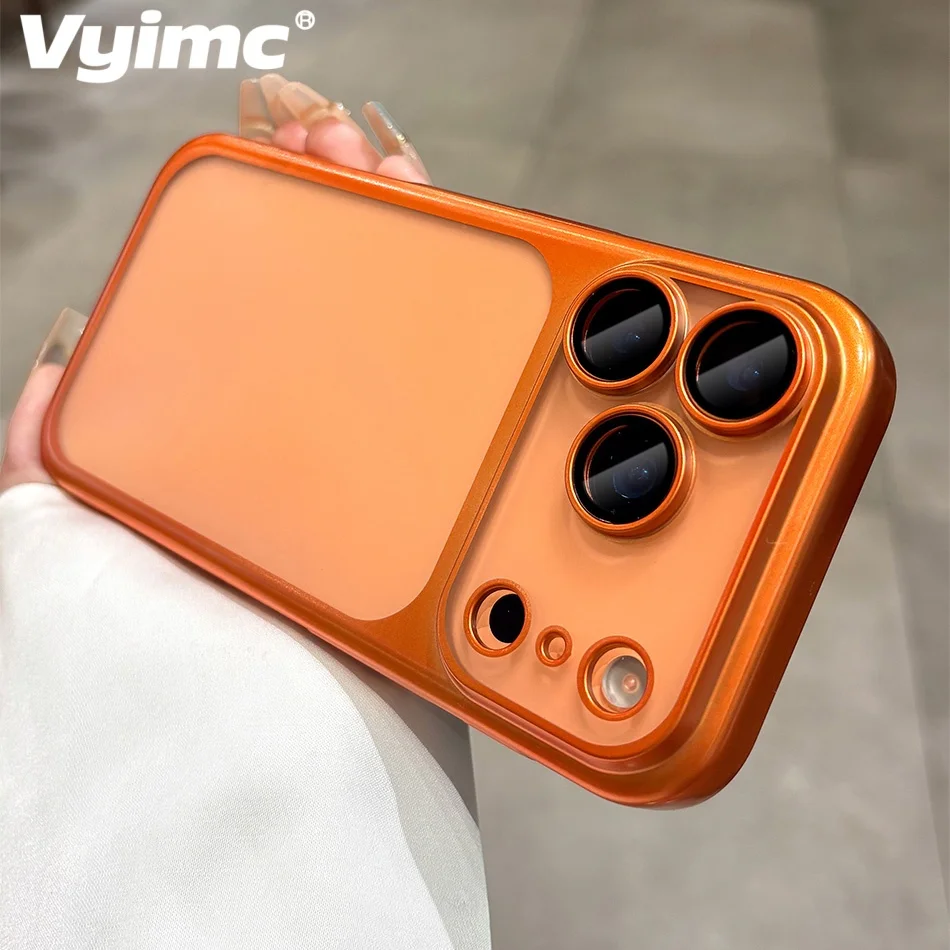 For iPhone 17 Pro Max 17 Pro 17 Luxury Plating Matte PC Clear Hard Phone Case Transparent Shockproof Lens Film Protection Cover
For iPhone 17 Pro Max 17 Pro 17 Luxury Plating Matte PC Clear Hard Phone Case Transparent Shockproof Lens Film Protection Cover