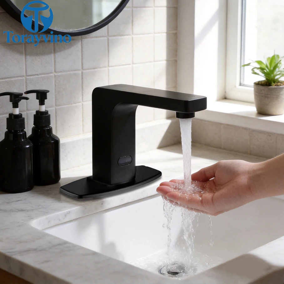Torayvino Brass bathroom sink Faucets Touchless Automatic Sensor Basin Hot Cold Water Mixer Tap accessories Washbasin faucet
Torayvino Brass bathroom sink Faucets Touchless Automatic Sensor Basin Hot Cold Water Mixer Tap accessories Washbasin faucet