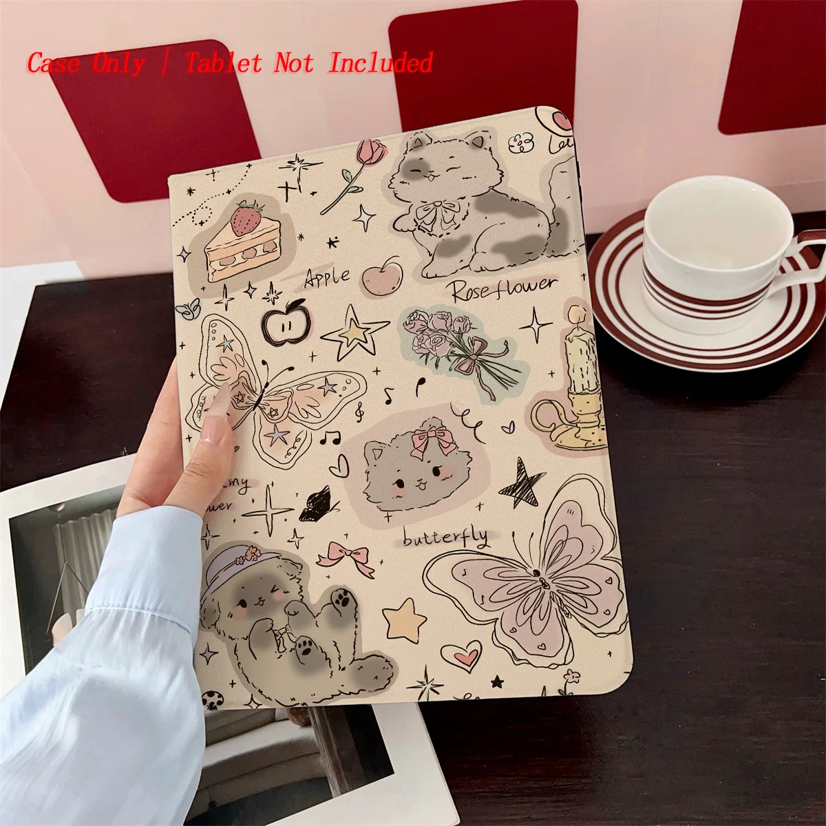 Чехол для iPad с игривым мультяшным принтом для Mini 5/6/7 7,9/8,3, противоударный силиконовый бампер с подставкой
Чехол для iPad с игривым мультяшным принтом для Mini 5/6/7 7,9/8,3, противоударный силиконовый бампер с подставкой