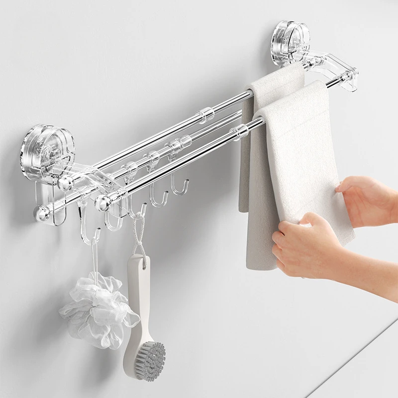 Suction cup towel rack with hook, no punching toilet, toilet, bathroom rack, wall-mounted towel rack, towel bar.
Suction cup towel rack with hook, no punching toilet, toilet, bathroom rack, wall-mounted towel rack, towel bar.