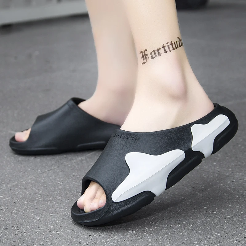 Summer Slippers for Men Women Eva Soft Bottom Slippers Indoor House Slides Flat Sandals Outdoor Beach Shoes Man Flip Flops
Summer Slippers for Men Women Eva Soft Bottom Slippers Indoor House Slides Flat Sandals Outdoor Beach Shoes Man Flip Flops
