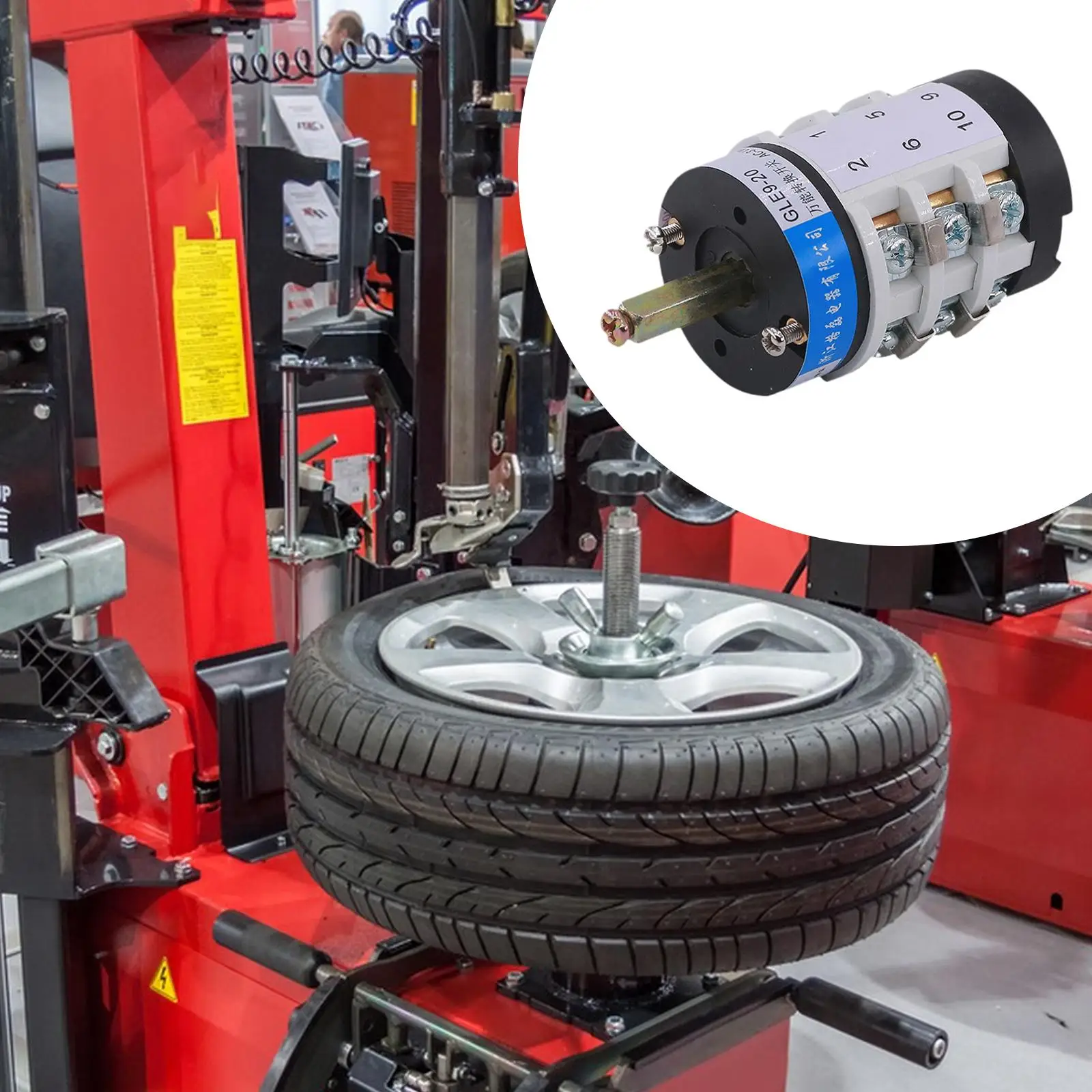 Automotive Tire Changer Reversible Switch Plastic 20A Pedal Compatible Tire Machine for Tire Replacement
Automotive Tire Changer Reversible Switch Plastic 20A Pedal Compatible Tire Machine for Tire Replacement