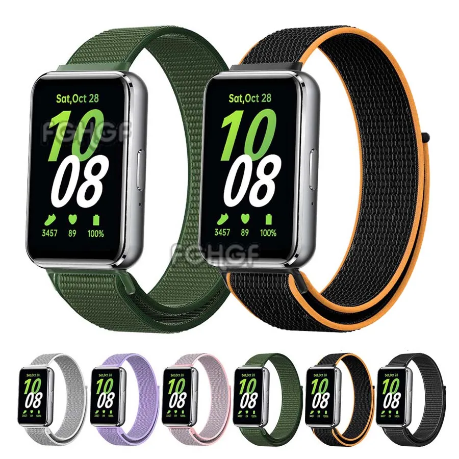Nylon Loop Strap For Samsung Galaxy Fit 3 Smart Wristband Adjustable Bracelet For Samsung Fit 3 Watch Band Correa Accessories
Nylon Loop Strap For Samsung Galaxy Fit 3 Smart Wristband Adjustable Bracelet For Samsung Fit 3 Watch Band Correa Accessories