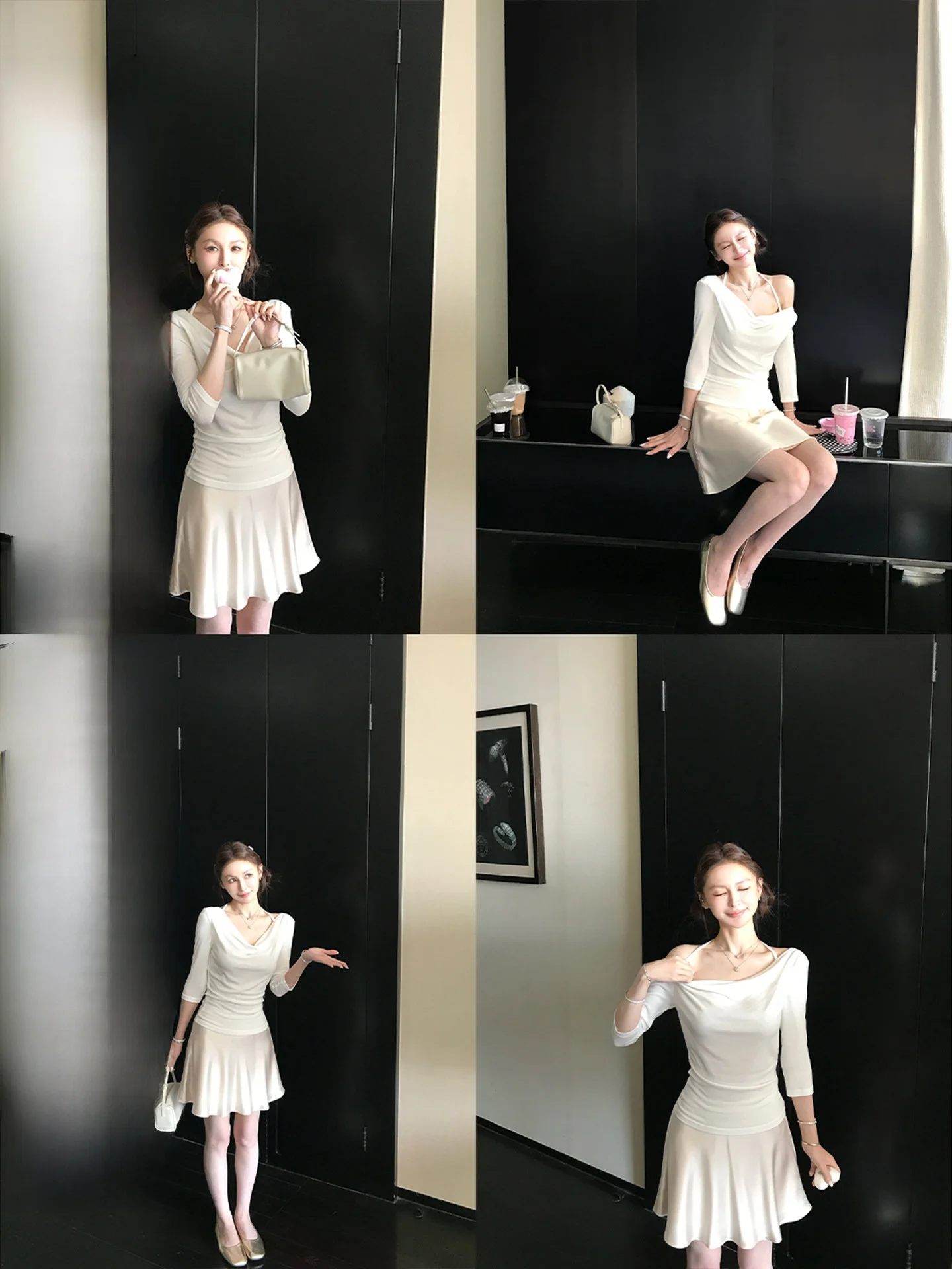 Skk Store Cru Sensitive Sister Acidic Smooth iny f-length Skirt Women Summer A-line Skirt Viscose Polyester Blend
Skk Store Cru Sensitive Sister Acidic Smooth iny f-length Skirt Women Summer A-line Skirt Viscose Polyester Blend