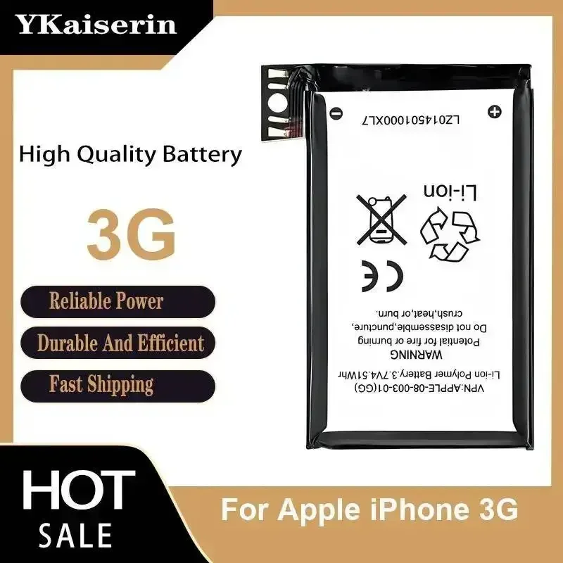 Mobile Phone Battery Stable Power Supply For Apple iPhone 3G
Mobile Phone Battery Stable Power Supply For Apple iPhone 3G