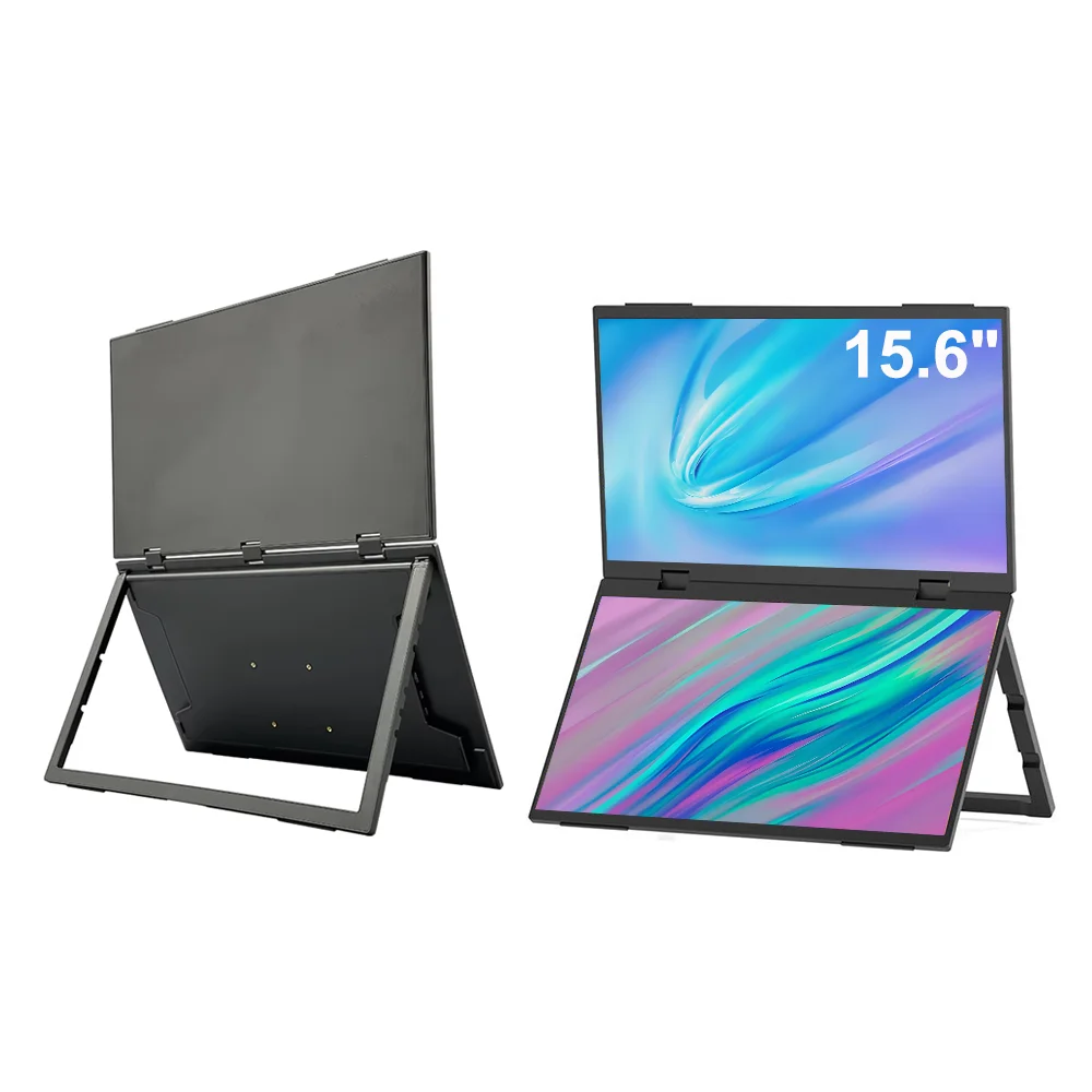 15.6 Inch Dual Screen Portable Office & Gaming Laptop With IPS Panel Type-C 3.0 Interface Stand-for Gaming & Office Work
15.6 Inch Dual Screen Portable Office & Gaming Laptop With IPS Panel Type-C 3.0 Interface Stand-for Gaming & Office Work