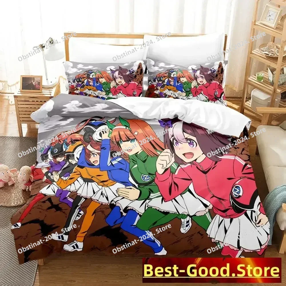 2023 Pretty Derby Bedding Set Single Twin Full Queen King Size Bed Set Adult Kid Bedroom Duvetcover Sets Anime parure de lit Bed
2023 Pretty Derby Bedding Set Single Twin Full Queen King Size Bed Set Adult Kid Bedroom Duvetcover Sets Anime parure de lit Bed