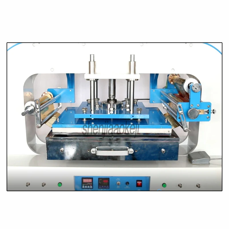 Hot Stamping Machine Pneumatic Stamping Machines Work Area 400*500mm 8 Ton Pressure Name Card Stamping Machine 220V 2500W 1PC
Hot Stamping Machine Pneumatic Stamping Machines Work Area 400*500mm 8 Ton Pressure Name Card Stamping Machine 220V 2500W 1PC