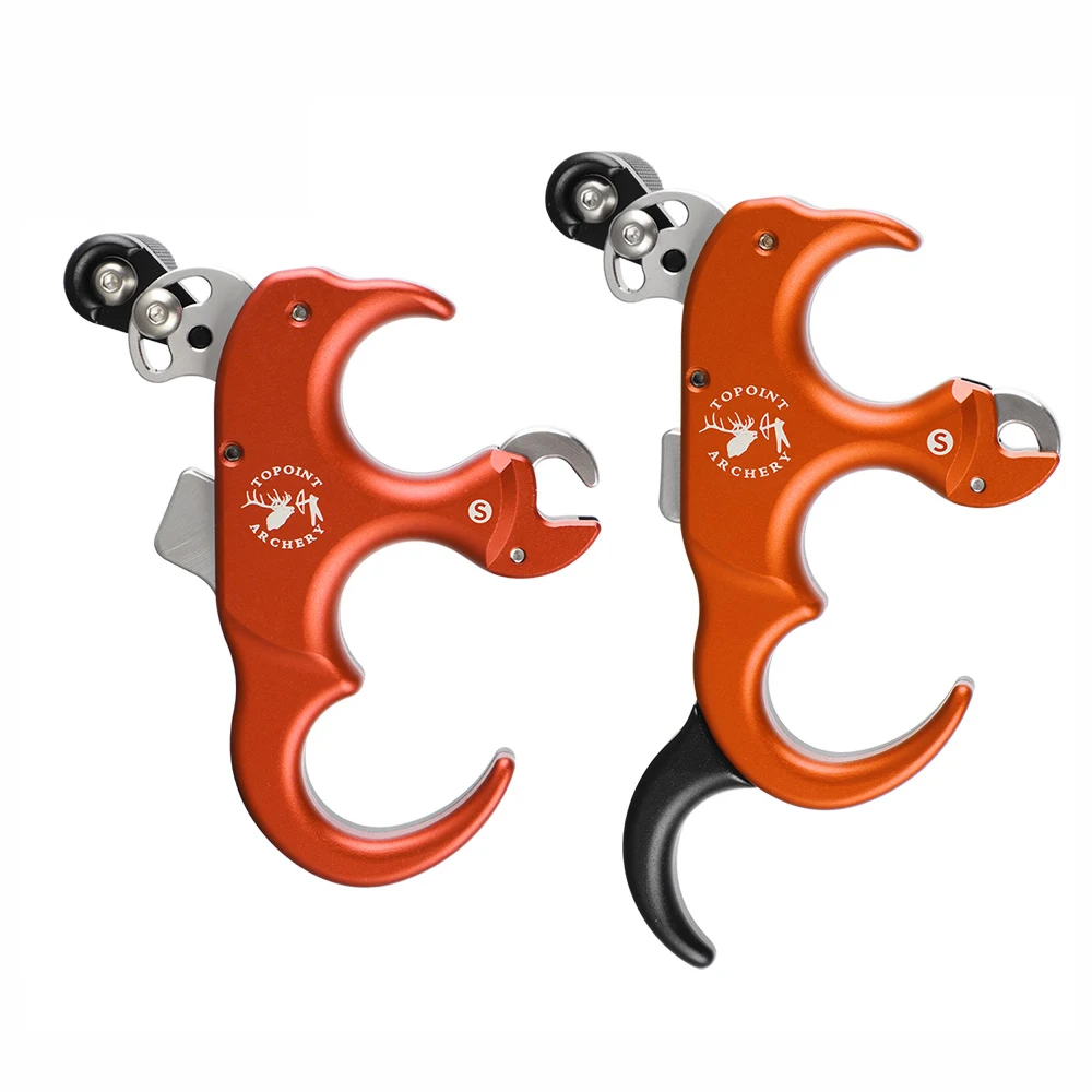 Topoint Archery Bow Release 3or4 Fingers Adjustable Aluminum Release Aid Automatic Bow Caliper Release for Target Compound Bows
Topoint Archery Bow Release 3or4 Fingers Adjustable Aluminum Release Aid Automatic Bow Caliper Release for Target Compound Bows