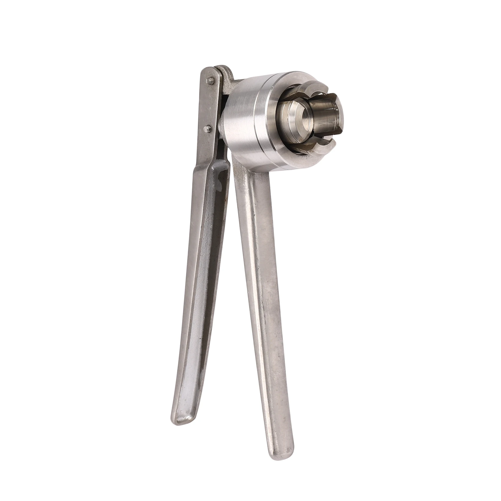 Ручной обжимной инструмент Happy New из нержавеющей стали для запайки флаконов с крышками Flip-Off 20 мм для алюминия
Ручной обжимной инструмент Happy New из нержавеющей стали для запайки флаконов с крышками Flip-Off 20 мм для алюминия