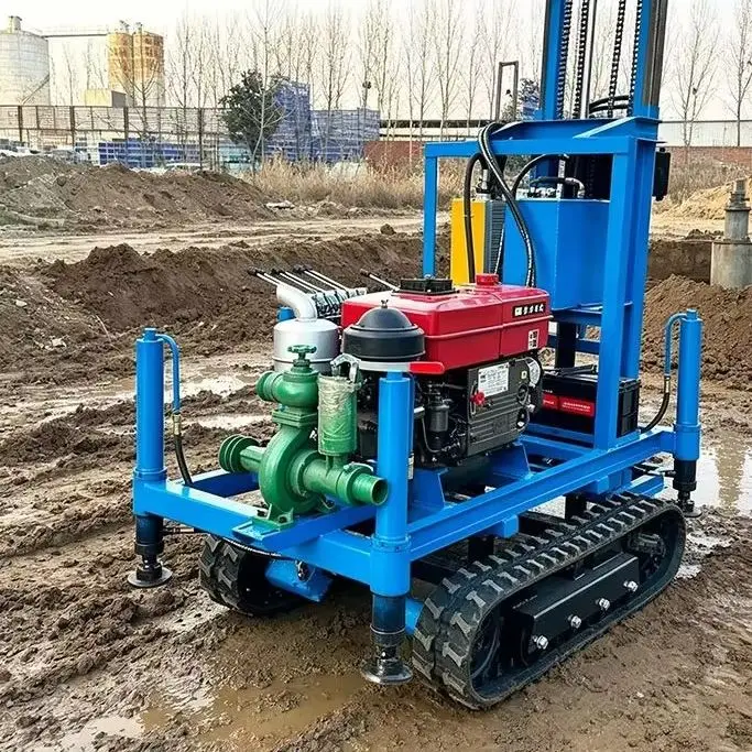 Customized Industrial Water Well Drilling Rig Portable Diesel 22HP 100m Hydraulic Wheel Type High Efficiency
Customized Industrial Water Well Drilling Rig Portable Diesel 22HP 100m Hydraulic Wheel Type High Efficiency