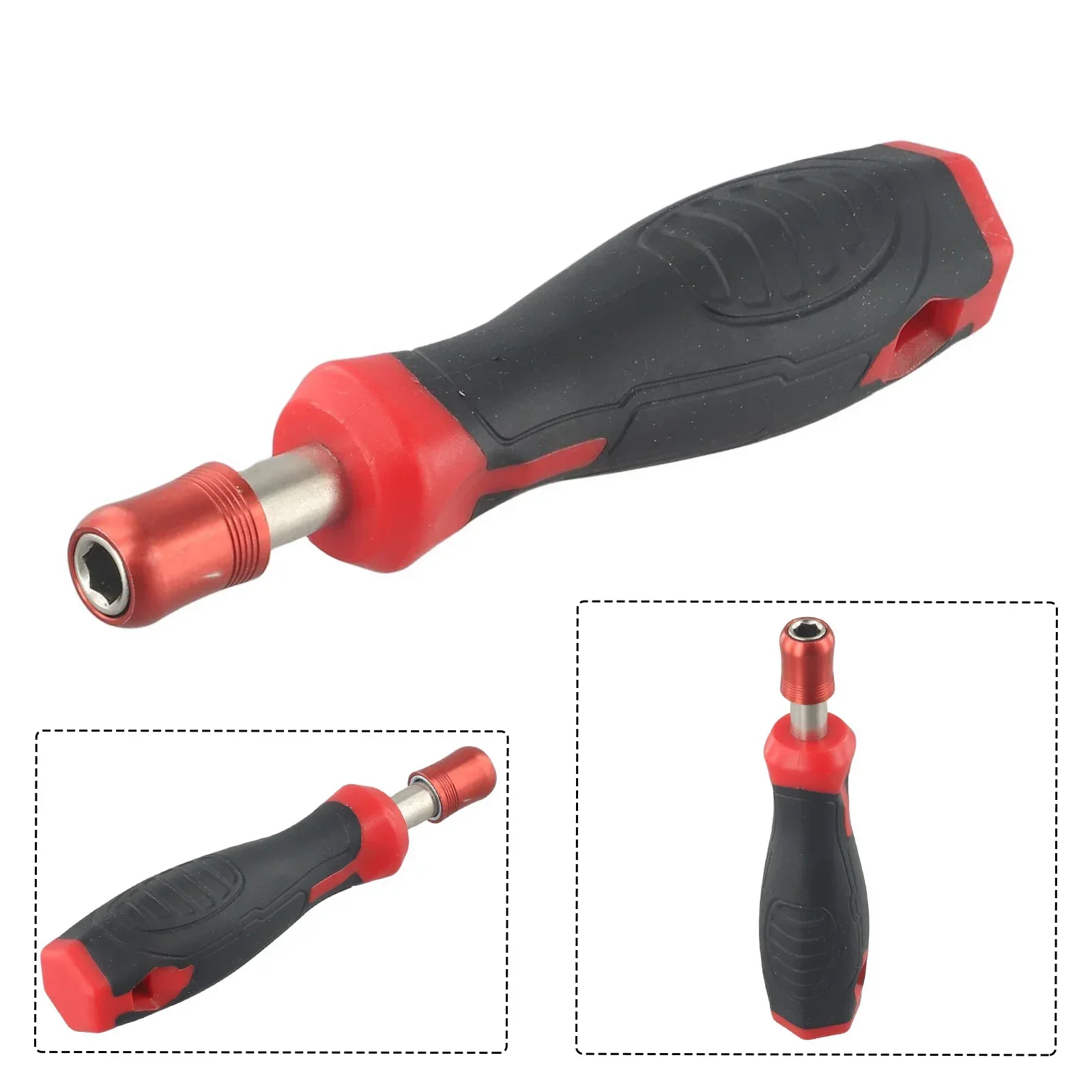 Screw Driver Handle Screwdriver Handle Chrome Vanadium Steel Rubber Length 135mm Magnetic Red Black Rod Length 33mm
Screw Driver Handle Screwdriver Handle Chrome Vanadium Steel Rubber Length 135mm Magnetic Red Black Rod Length 33mm