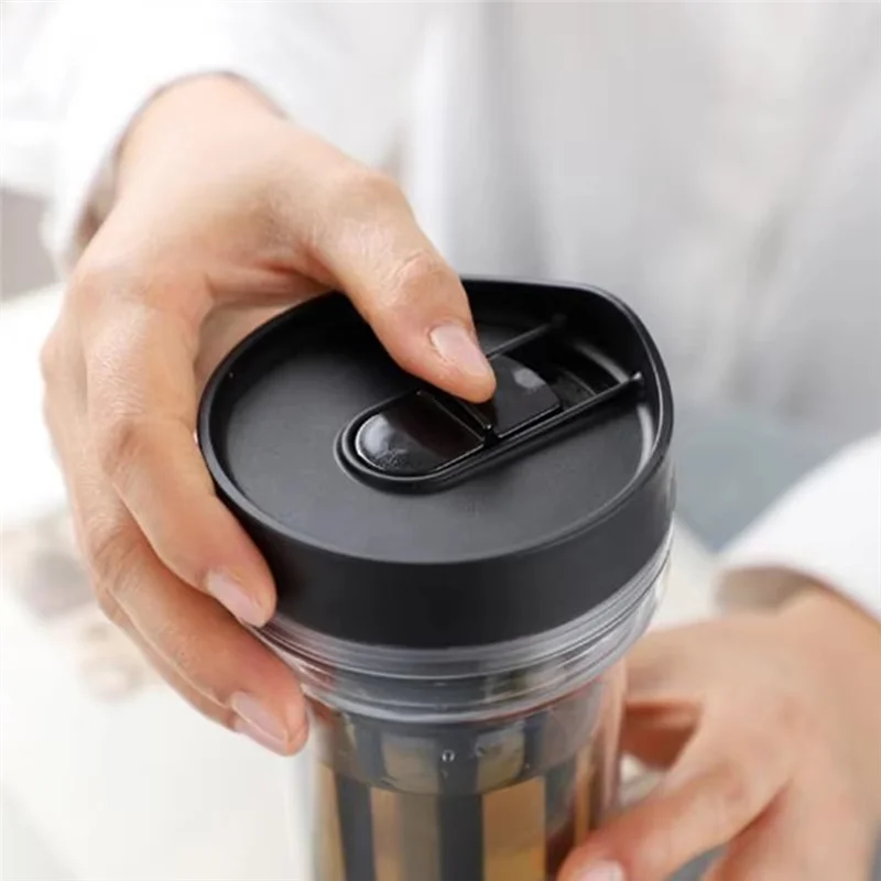 【Hot Cake】420Ml Portable Coffee Cup With Integrated Coffee Filter - Ideal For Travel, Includes Tea Infuser, Cold Brew Coffee Mak
【Hot Cake】420Ml Portable Coffee Cup With Integrated Coffee Filter - Ideal For Travel, Includes Tea Infuser, Cold Brew Coffee Mak