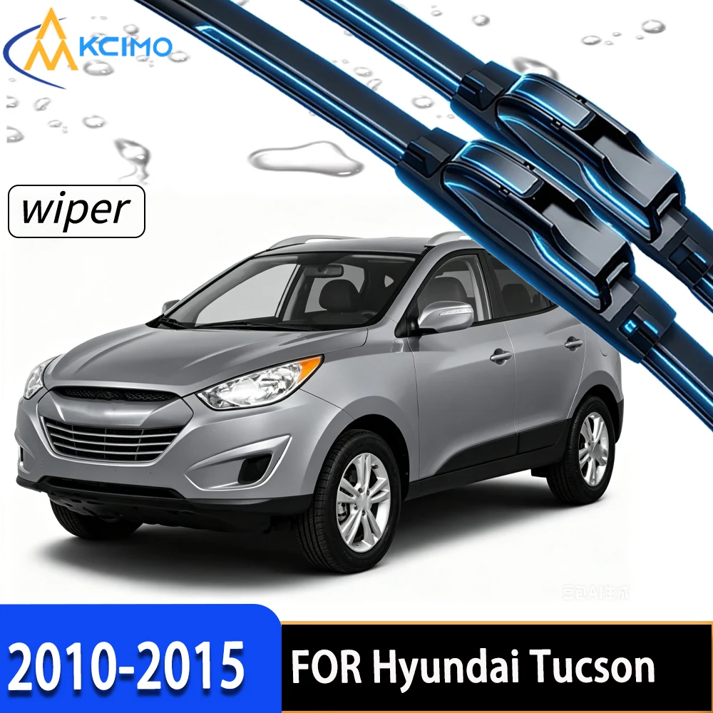 Premium Front Windshield Wiper Blades with Durable Rubber, Quiet Streak-Free Cleaning, Suitable for Hyundai Tucson LM 2010-2015
Premium Front Windshield Wiper Blades with Durable Rubber, Quiet Streak-Free Cleaning, Suitable for Hyundai Tucson LM 2010-2015