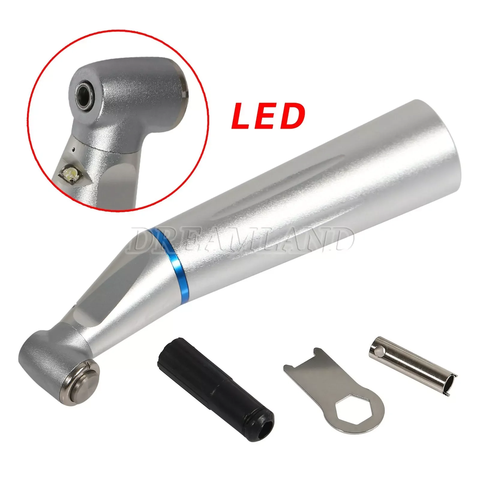 Dental Low Speed Handpiece 1:1 Contra Angle Fiber Optic LED/No Led Self Power NSK Style
Dental Low Speed Handpiece 1:1 Contra Angle Fiber Optic LED/No Led Self Power NSK Style