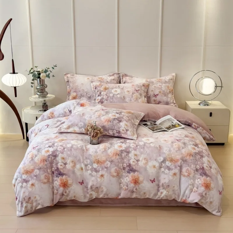 2025 new double-sided milk fleece quilt cover thickened winter fleece bedding warm quilt cover without sheet and pillowcase
2025 new double-sided milk fleece quilt cover thickened winter fleece bedding warm quilt cover without sheet and pillowcase