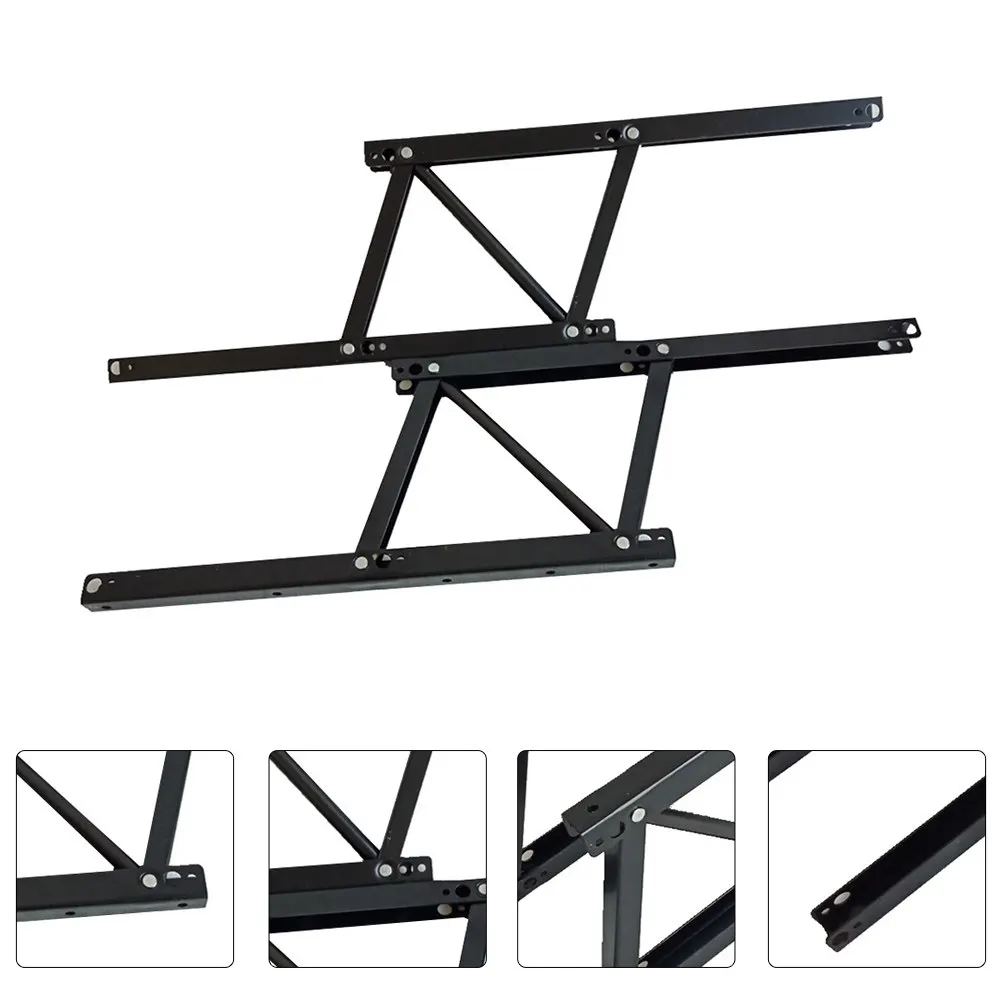 1Pair Table Spring Lifting Frames Iron Folding Rack for Coffee Dining Tables Buffer Design Safe Convenient Furniture
1Pair Table Spring Lifting Frames Iron Folding Rack for Coffee Dining Tables Buffer Design Safe Convenient Furniture