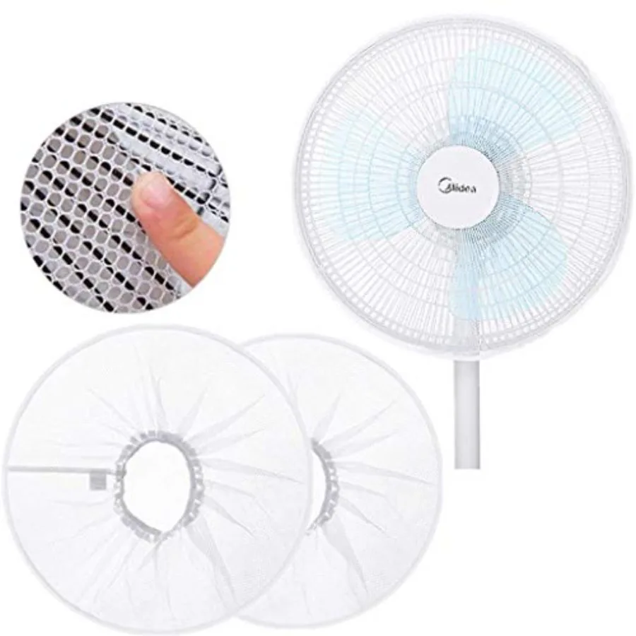 2 Pack - 18" Fan Safety Protection Cover, Finger Protect Fan Net Guard, Washable Pedestal Fans Dustproof Covers, Fans Safety Du
2 Pack - 18" Fan Safety Protection Cover, Finger Protect Fan Net Guard, Washable Pedestal Fans Dustproof Covers, Fans Safety Du