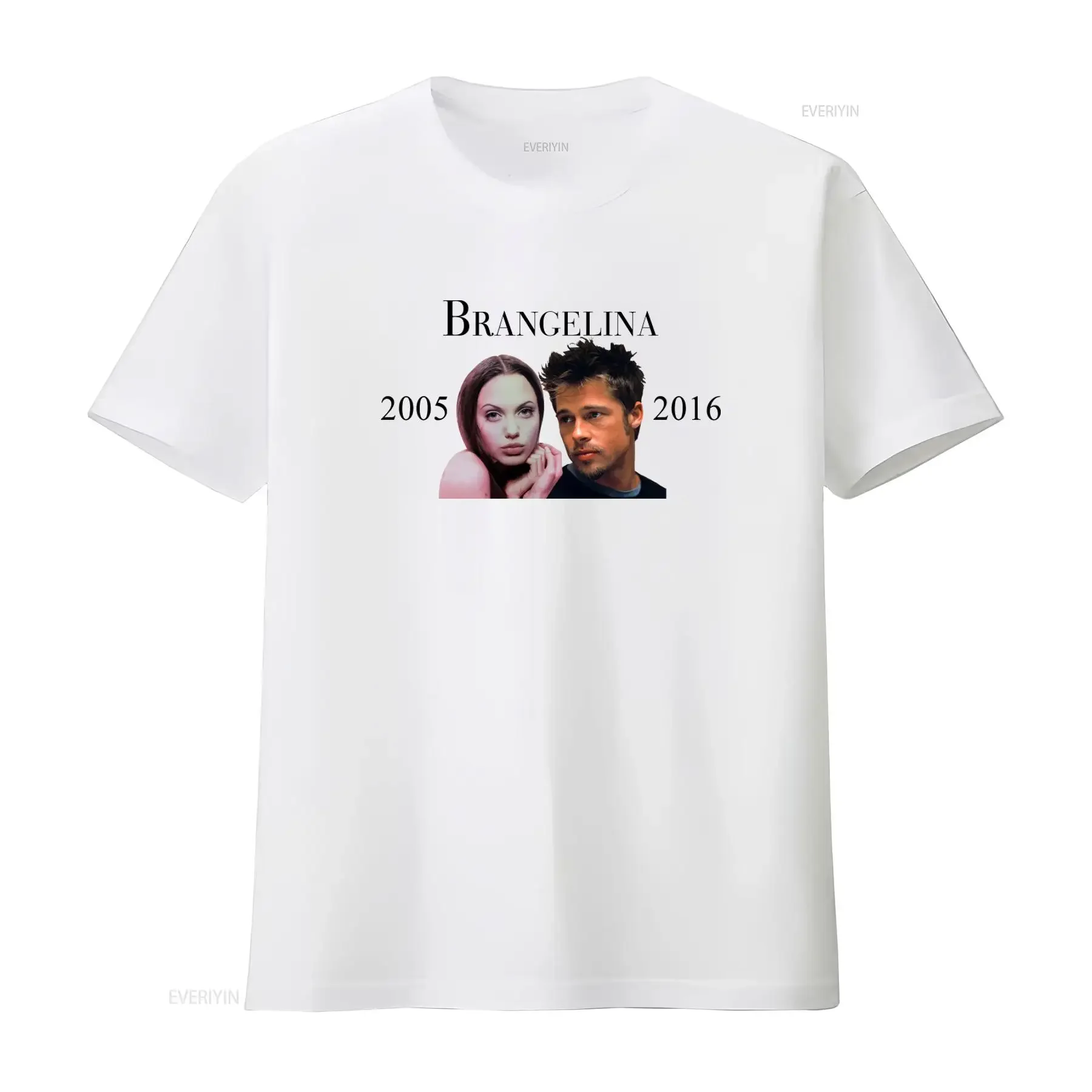 Brangelina 2005 2016 T Shirt White Retro Celebrity Couple Design vintage Washed Stretched Breathable homme Versatile
Brangelina 2005 2016 T Shirt White Retro Celebrity Couple Design vintage Washed Stretched Breathable homme Versatile