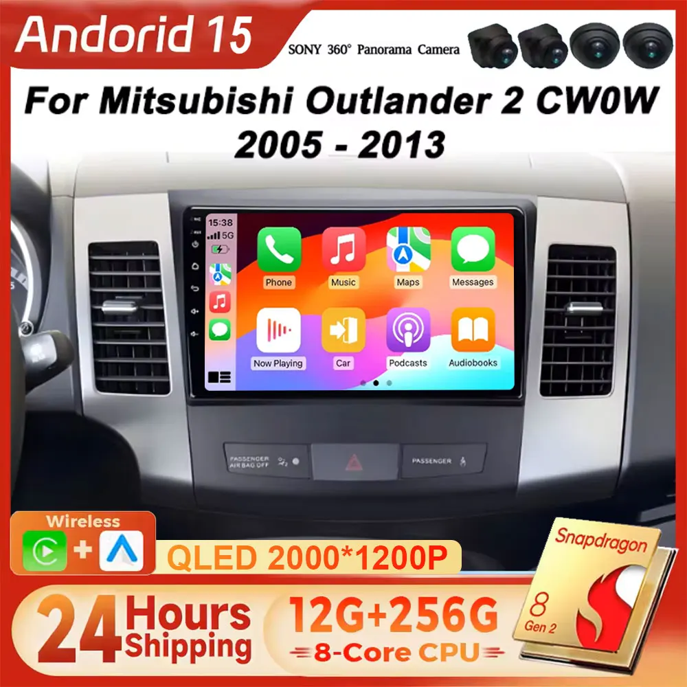 For Mitsubishi Outlander 2 CW0W 2005 - 2013 Android 15 For Citroen C-Crosser 1 2007 - 2013 For Peugeot 4007 2007 - 2012 No 2din
For Mitsubishi Outlander 2 CW0W 2005 - 2013 Android 15 For Citroen C-Crosser 1 2007 - 2013 For Peugeot 4007 2007 - 2012 No 2din