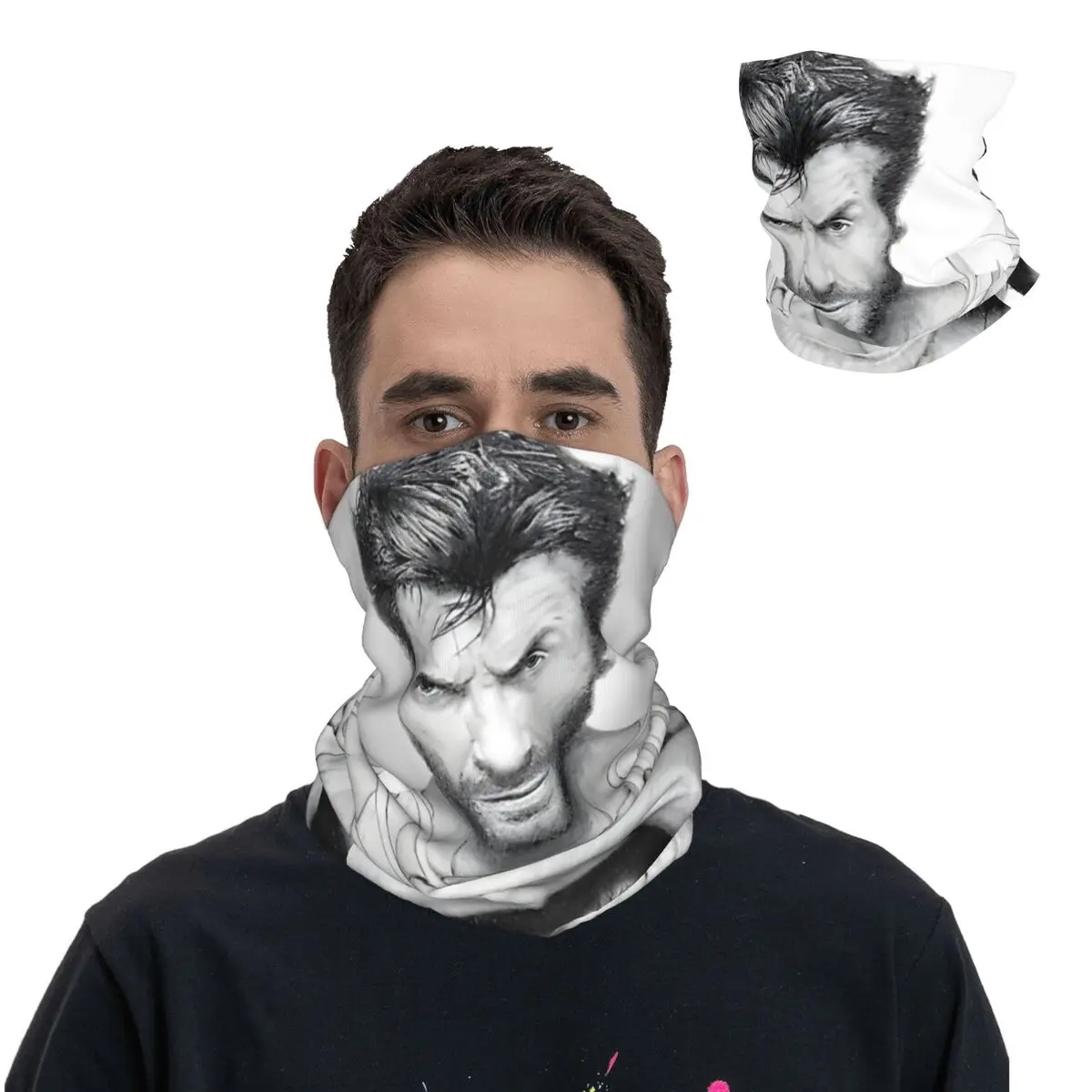 Hugh Jackman Bandana Neck Cover Motorcycle Club Disney Marvel Deadpool And Wolverine Face Scarf Multifunctional Headwear Cycling
Hugh Jackman Bandana Neck Cover Motorcycle Club Disney Marvel Deadpool And Wolverine Face Scarf Multifunctional Headwear Cycling