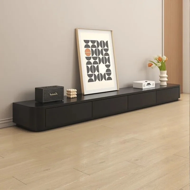 Coffee table modern simple living room household size light luxury Italian black integrated
Coffee table modern simple living room household size light luxury Italian black integrated