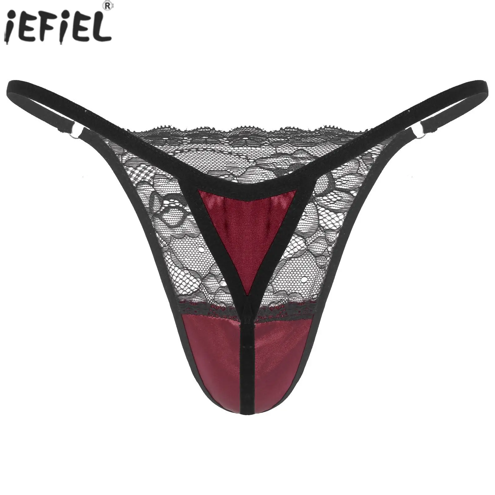 Men Low-rise T-back Lingerie Hombre Panties Underwear Thong Satin Floral Lace Patchwork G-string Briefs Jockstrap Underpants
Men Low-rise T-back Lingerie Hombre Panties Underwear Thong Satin Floral Lace Patchwork G-string Briefs Jockstrap Underpants