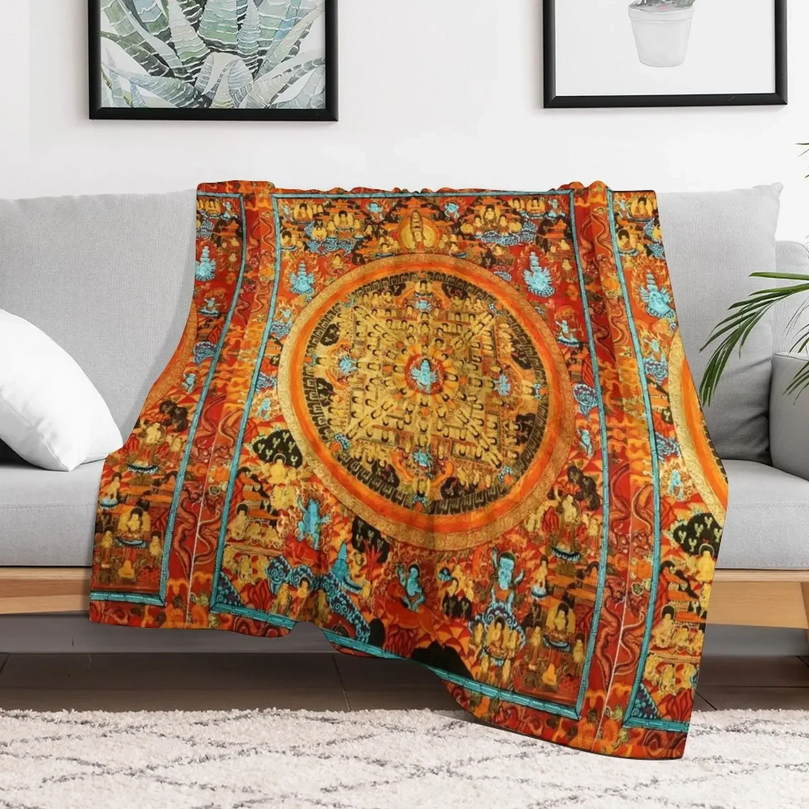 Buddhist Mandala Ashta Bhairava Thangka 45 Throw Blanket Sofas Sofa decorative heavy to sleep Blankets
Buddhist Mandala Ashta Bhairava Thangka 45 Throw Blanket Sofas Sofa decorative heavy to sleep Blankets