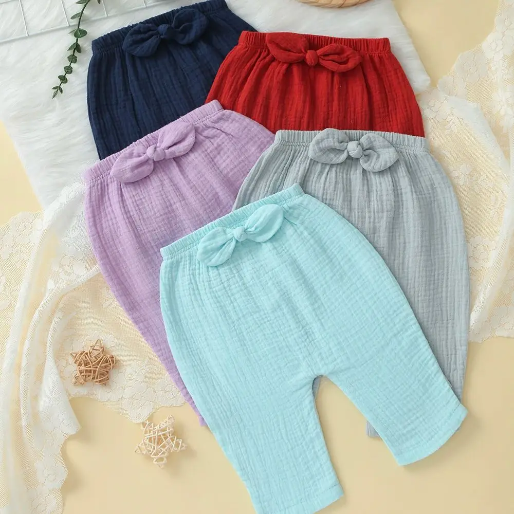 5 штук базовых легких в надевании брюк для малышей, удобные хлопковые леггинсы для мальчиков и девочек, с милым бантом
5 штук базовых легких в надевании брюк для малышей, удобные хлопковые леггинсы для мальчиков и девочек, с милым бантом