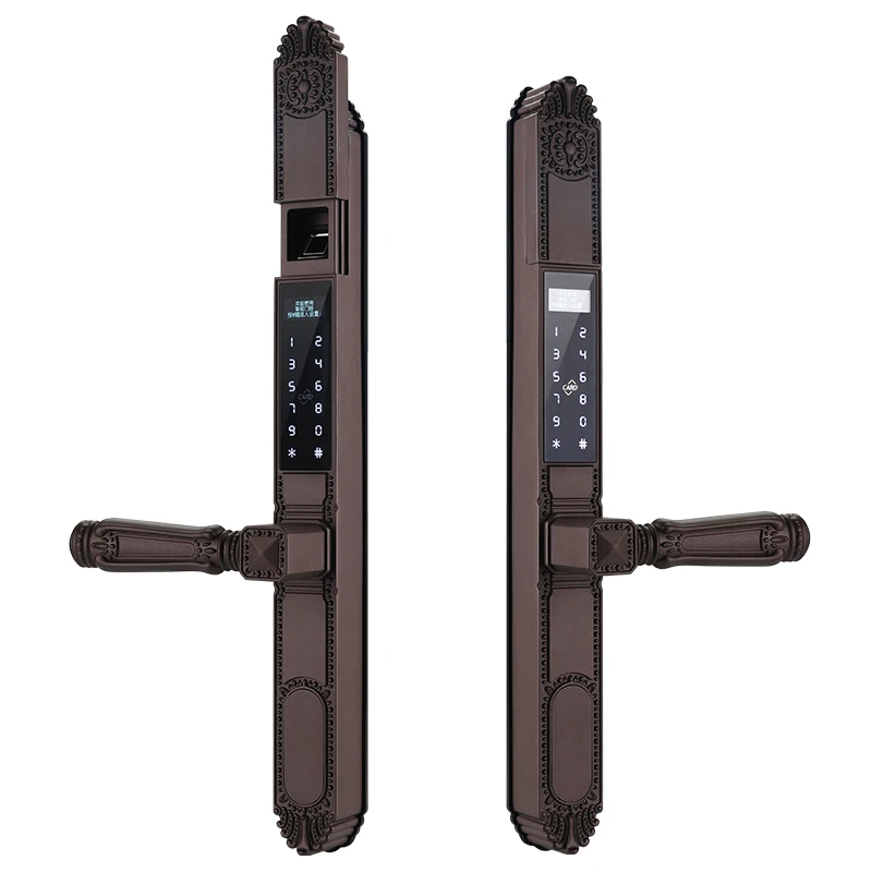 Dual-sided outdoor IP68 waterproof remote control fingerprint smart door lock for yard door
Dual-sided outdoor IP68 waterproof remote control fingerprint smart door lock for yard door