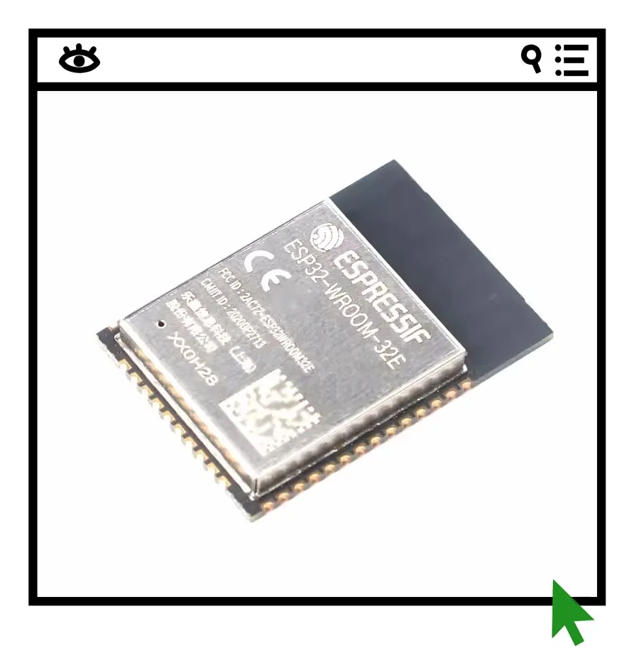 2PCS ESP32-WROOM-32E Dual-core WiFi & Bluetooth MCU Module for IoT Wireless Communication
2PCS ESP32-WROOM-32E Dual-core WiFi & Bluetooth MCU Module for IoT Wireless Communication