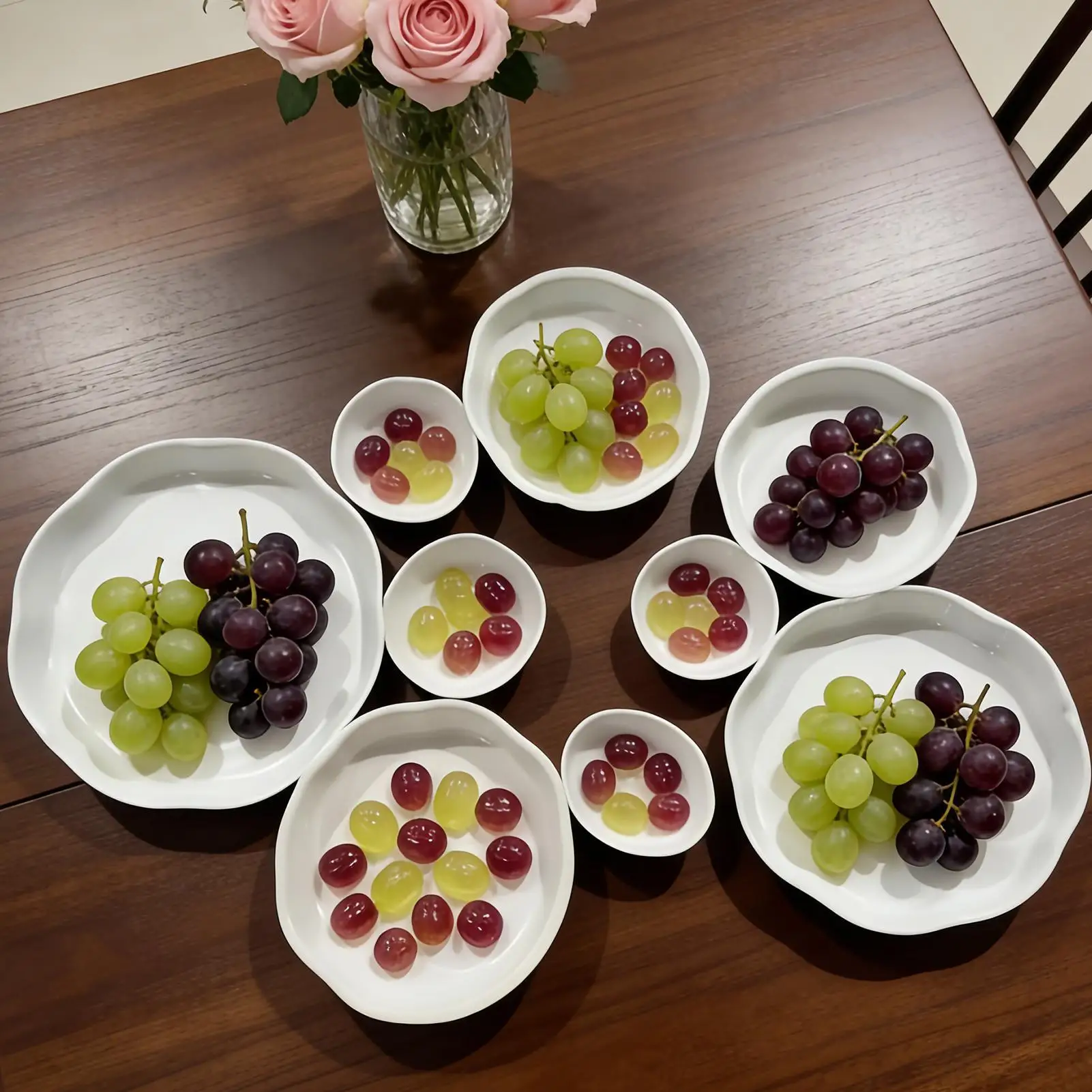 56x37cm Aluminum Cluster Serving Tray 9-Grid Plate Home Decor Multi Bowl Serving Platter For Snacks Nuts Chips Fruit Candy Meals
56x37cm Aluminum Cluster Serving Tray 9-Grid Plate Home Decor Multi Bowl Serving Platter For Snacks Nuts Chips Fruit Candy Meals