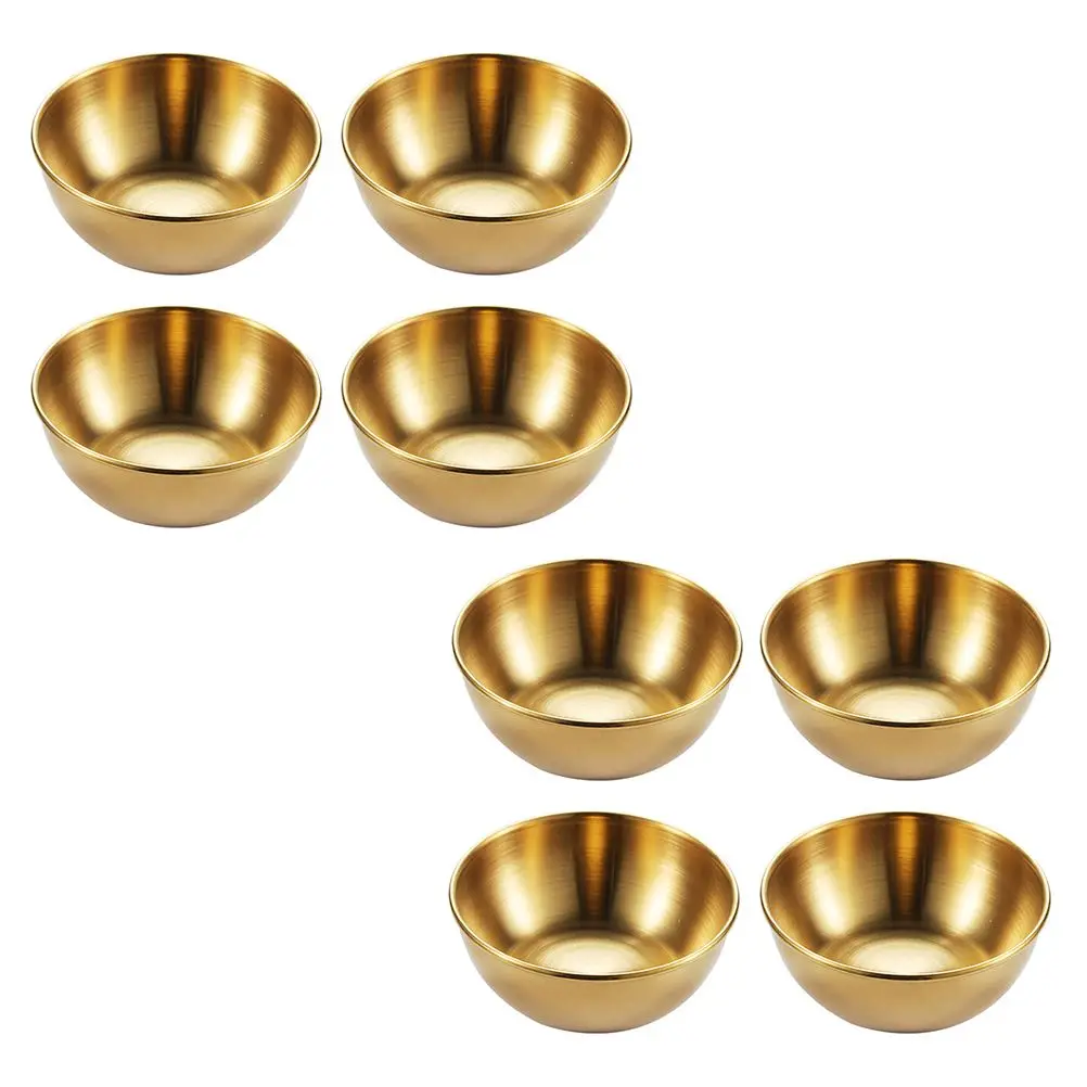 Stainless Steel Sauce Dishes Round Dipping Saucer Platter Side Plate Dessert Seasoning Dishes Condiment Bowls Food Grade Acid
Stainless Steel Sauce Dishes Round Dipping Saucer Platter Side Plate Dessert Seasoning Dishes Condiment Bowls Food Grade Acid