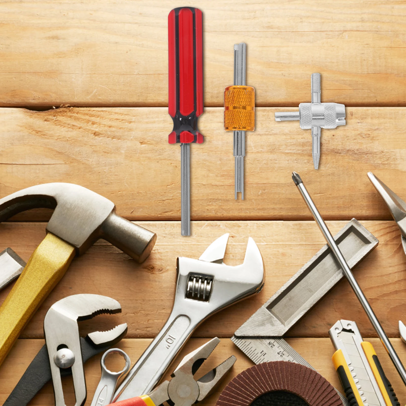 1 set 1 Set Stem Puller Tool Metal Valve Core Removal Wrench For Cars Bikes Trucks Universal Tire Valve Stem Repair Kit Portable
1 set 1 Set Stem Puller Tool Metal Valve Core Removal Wrench For Cars Bikes Trucks Universal Tire Valve Stem Repair Kit Portable