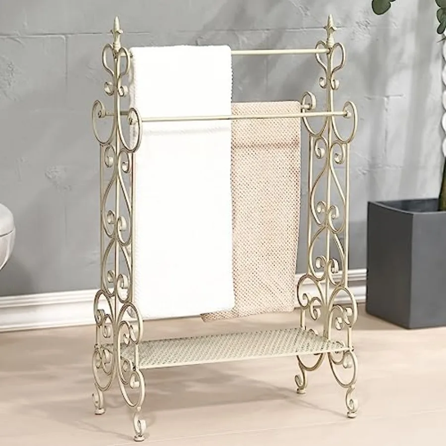 Free Standing Towel Rack for Bathroom, 3 Tier Metal Towels Rack Freestanding with Storage Shelf, Floor Towel Rack Stand for Bat
Free Standing Towel Rack for Bathroom, 3 Tier Metal Towels Rack Freestanding with Storage Shelf, Floor Towel Rack Stand for Bat