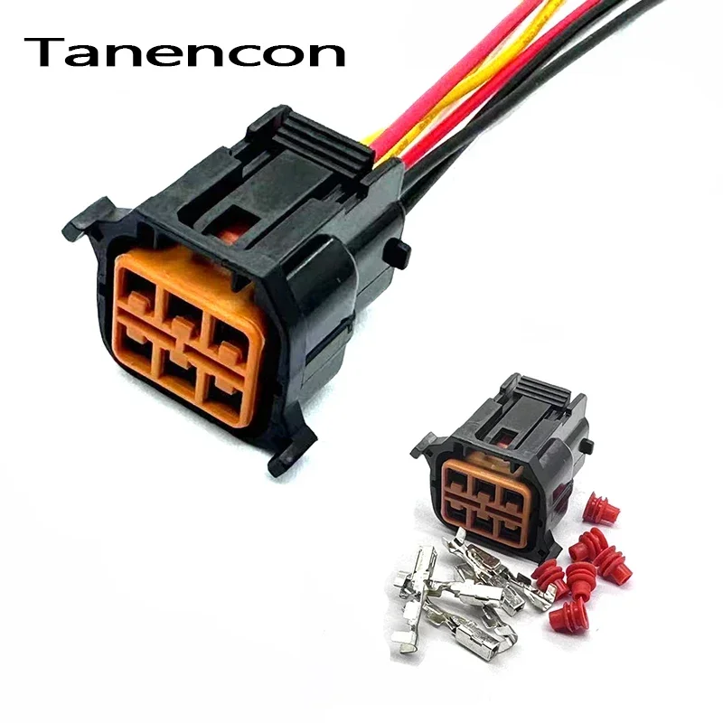 1 Set 6 Pin HP066-06021 Auto Waterproof Housing Female Wiring Cable Car Headlight Connectors Light Lamp Plug for Elantra K3 K5
1 Set 6 Pin HP066-06021 Auto Waterproof Housing Female Wiring Cable Car Headlight Connectors Light Lamp Plug for Elantra K3 K5