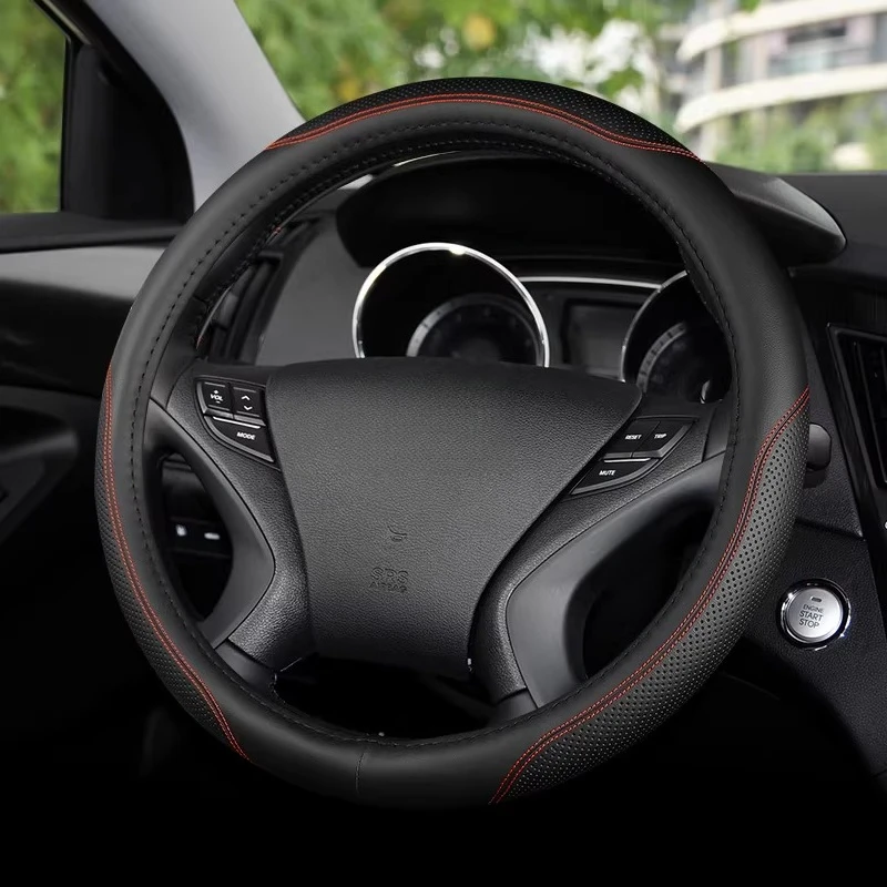For Hyundai Sonata YF/LF/DN8 2011-2024 Steering Wheel Cover Leather Handle Cover Universal in All Seasons Free of Hand Sewing
For Hyundai Sonata YF/LF/DN8 2011-2024 Steering Wheel Cover Leather Handle Cover Universal in All Seasons Free of Hand Sewing