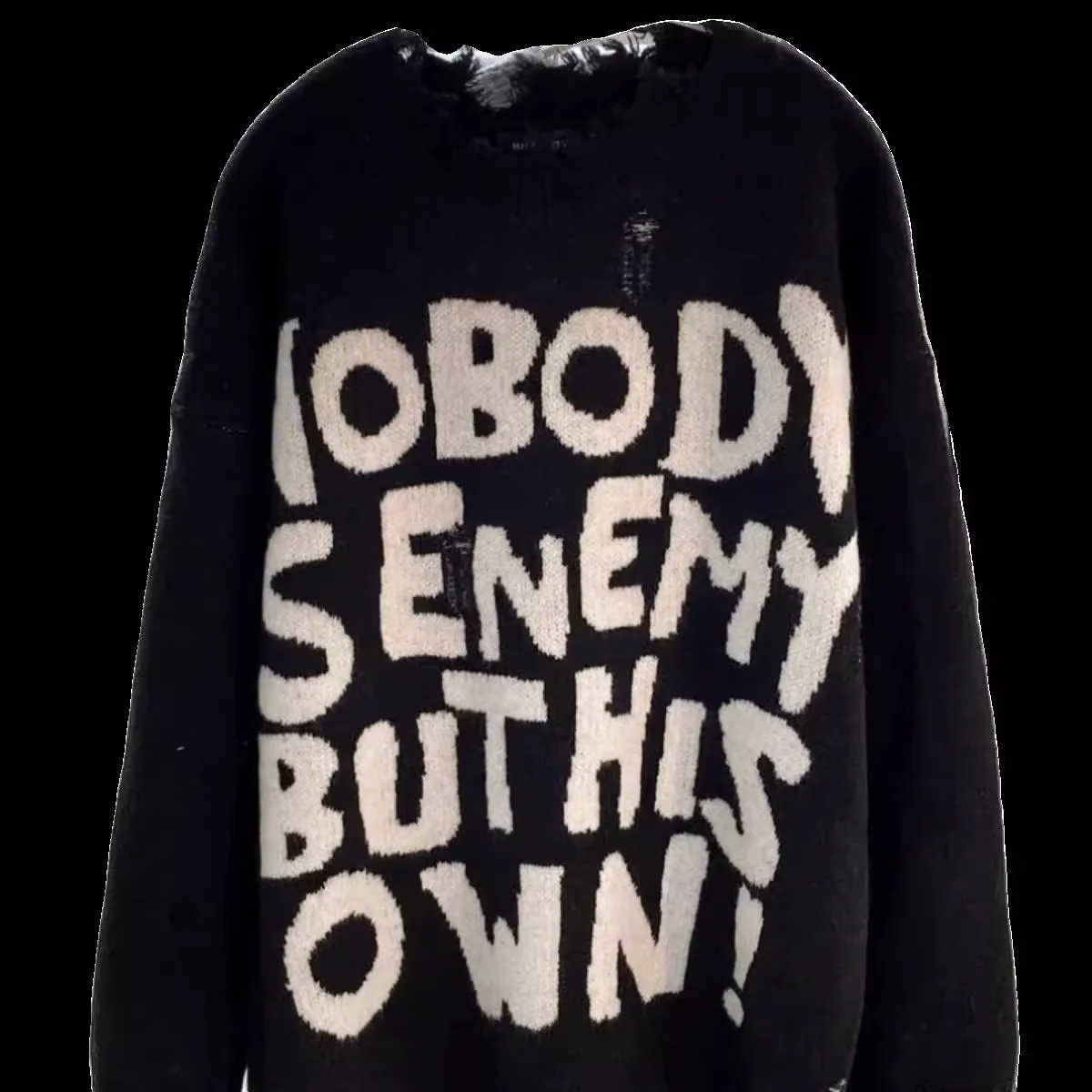 Faionable Large Size 300 Pou Men's round Ne Knitted Sweater Casual Hong Kong Sle Retro Loose Fit Breathable Polyester
Faionable Large Size 300 Pou Men's round Ne Knitted Sweater Casual Hong Kong Sle Retro Loose Fit Breathable Polyester