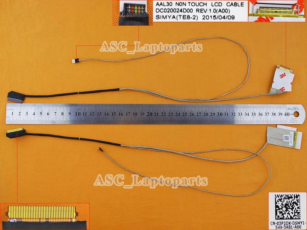 New Original LCD LED Cable For DELL Inspiron 17 5758 5000 5759 5755 Laptop Screen Video Cable DC020024D00 03P2DK AAL30
New Original LCD LED Cable For DELL Inspiron 17 5758 5000 5759 5755 Laptop Screen Video Cable DC020024D00 03P2DK AAL30