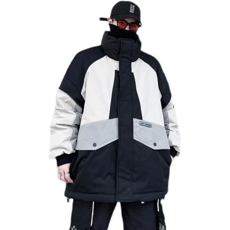 Nice Fashion Men's Down Jacket Warm Patchwork Parkas Streetwears for Man Casual Thick Padded Jackets Men's Hip Hop Down Jacket
Nice Fashion Men's Down Jacket Warm Patchwork Parkas Streetwears for Man Casual Thick Padded Jackets Men's Hip Hop Down Jacket