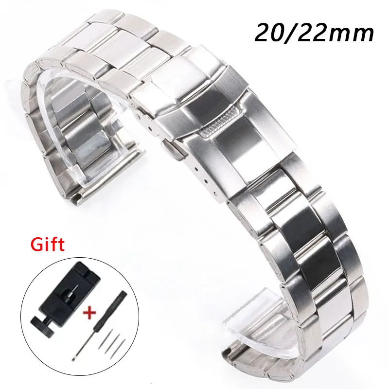 Stainless Steel Strap 20mm 22mm Watch Band Metal Bracelet for Seiko for Water Ghost Diving Wristband Folding Buckle Watchbands
Stainless Steel Strap 20mm 22mm Watch Band Metal Bracelet for Seiko for Water Ghost Diving Wristband Folding Buckle Watchbands