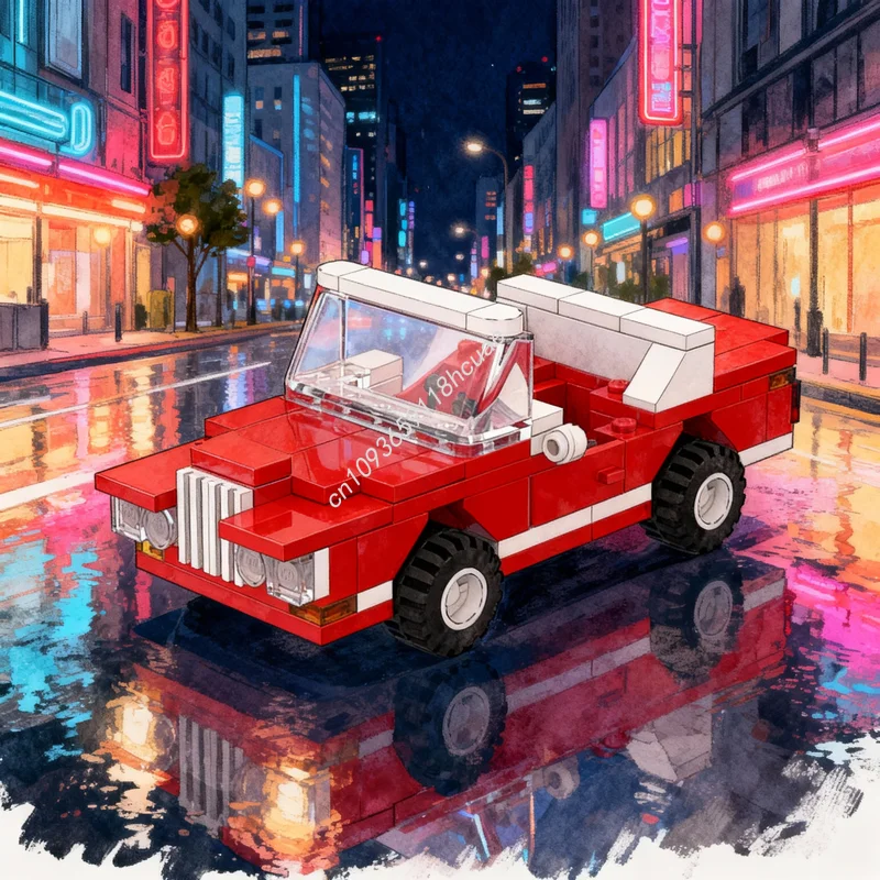 Набор конструктора MOC из 119 деталей: Классический автомобиль-кабриолет, большая модель, игрушка для сборки, архитектурный конструктор, идея для самостоятельной сборки, рождественский подарок, креативный сувенир
Набор конструктора MOC из 119 деталей: Классический автомобиль-кабриолет, большая модель, игрушка для сборки, архитектурный конструктор, идея для самостоятельной сборки, рождественский подарок, креативный сувенир