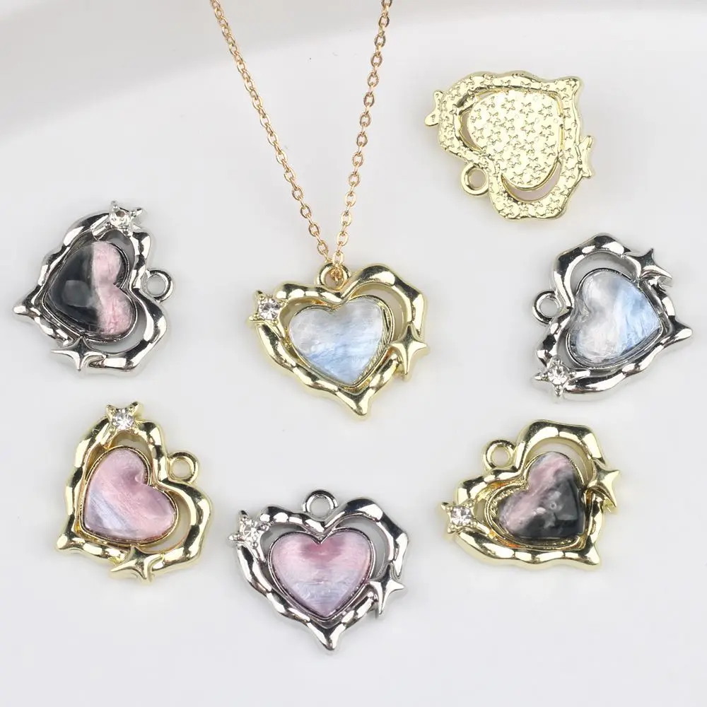 40pcs New Fashion Love Heart Pendant Charms Golden Silvery Color Necklace Earrings Pendant Charms Diy Jewelry Making Findings
40pcs New Fashion Love Heart Pendant Charms Golden Silvery Color Necklace Earrings Pendant Charms Diy Jewelry Making Findings