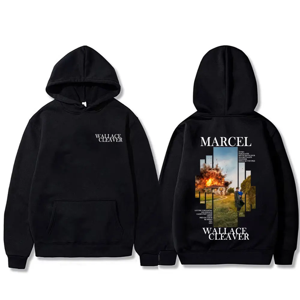 Худи с графическим принтом альбома Rapper Wallace Cleaver Marcel, унисекс, модный свитшот в стиле хип-хоп и поп-музыки, мужской флисовый хлопковый пуловер
Худи с графическим принтом альбома Rapper Wallace Cleaver Marcel, унисекс, модный свитшот в стиле хип-хоп и поп-музыки, мужской флисовый хлопковый пуловер