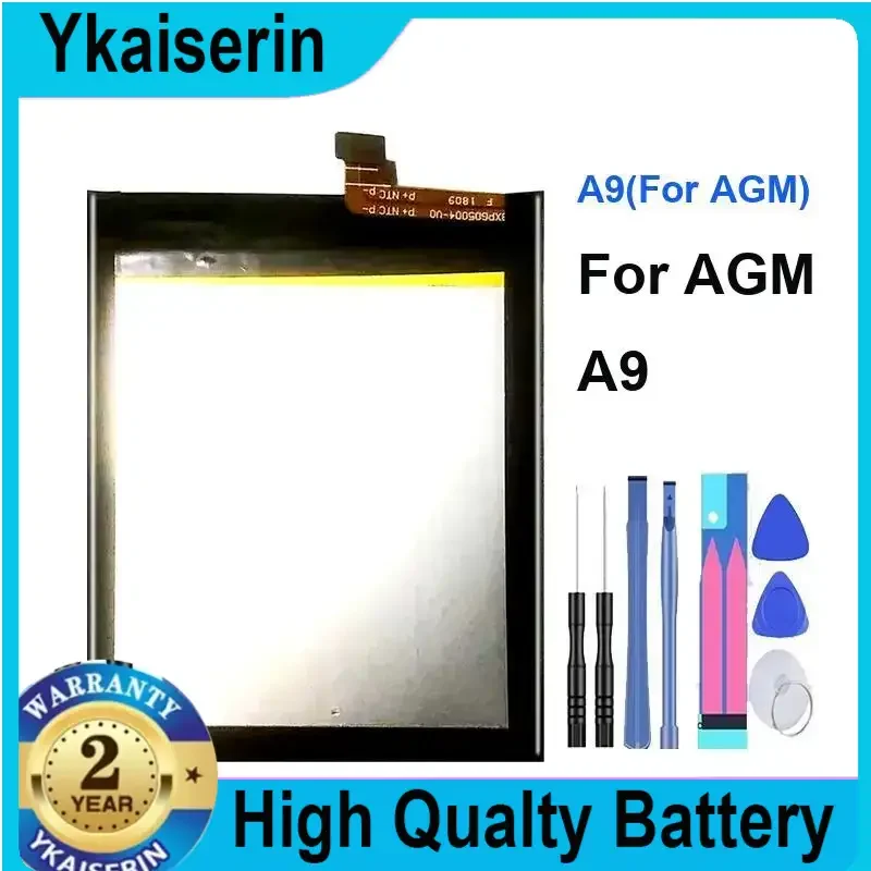 For AGM A9 Battery 5400mAh Replacement Accessory Accumulators for AGM A9 Batteries Warranty + Track NO + Tools
For AGM A9 Battery 5400mAh Replacement Accessory Accumulators for AGM A9 Batteries Warranty + Track NO + Tools
