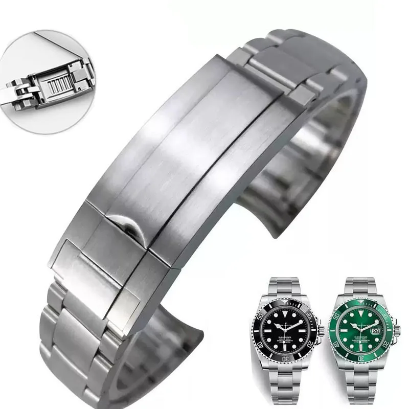 904L Jubilee Watchbands For Rolex SUB DAYTONA NH35 NH36 Men's Strap Luxury watch chain Mod Parts Replacement Accessories 20mm
904L Jubilee Watchbands For Rolex SUB DAYTONA NH35 NH36 Men's Strap Luxury watch chain Mod Parts Replacement Accessories 20mm